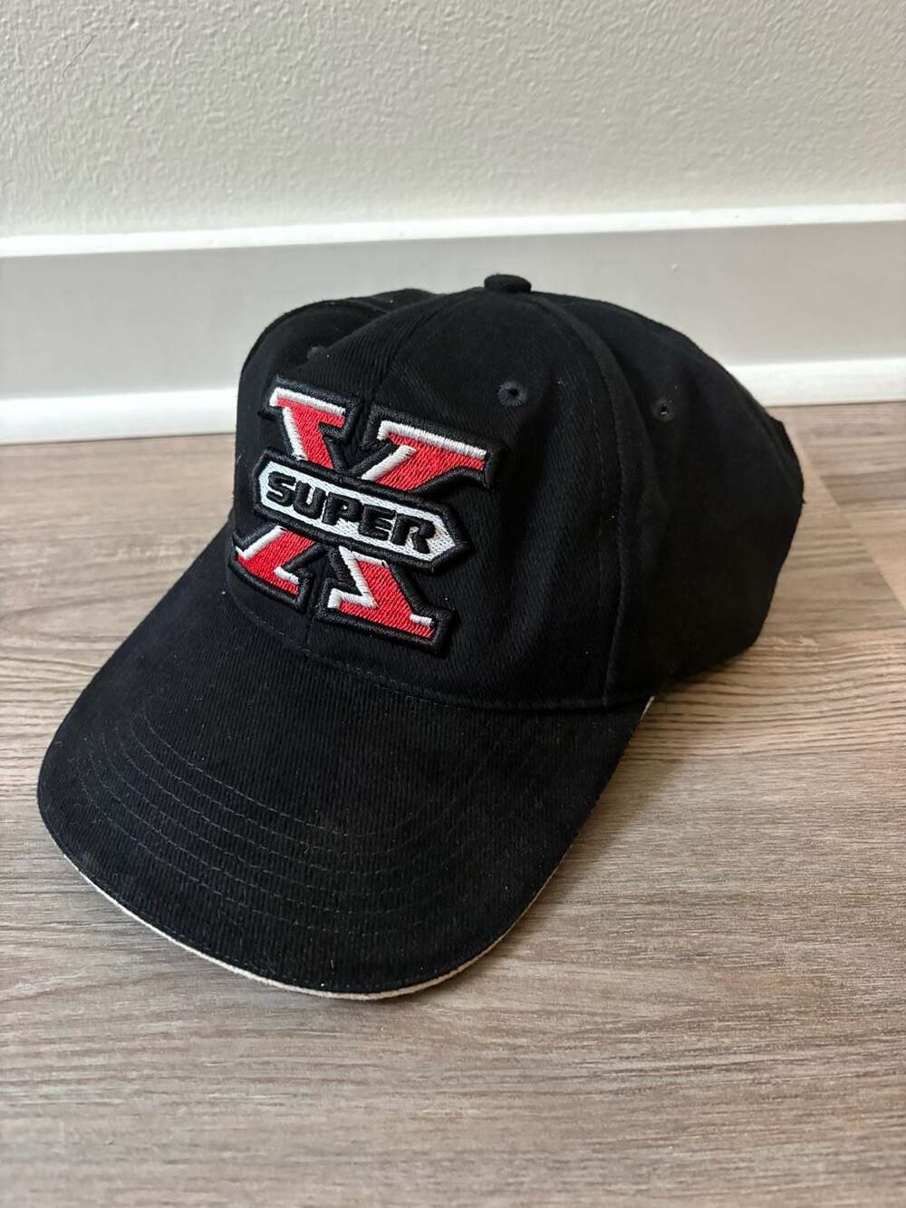 Winchester Super X Baseball Hat Black Adjustable Embroidered Cap